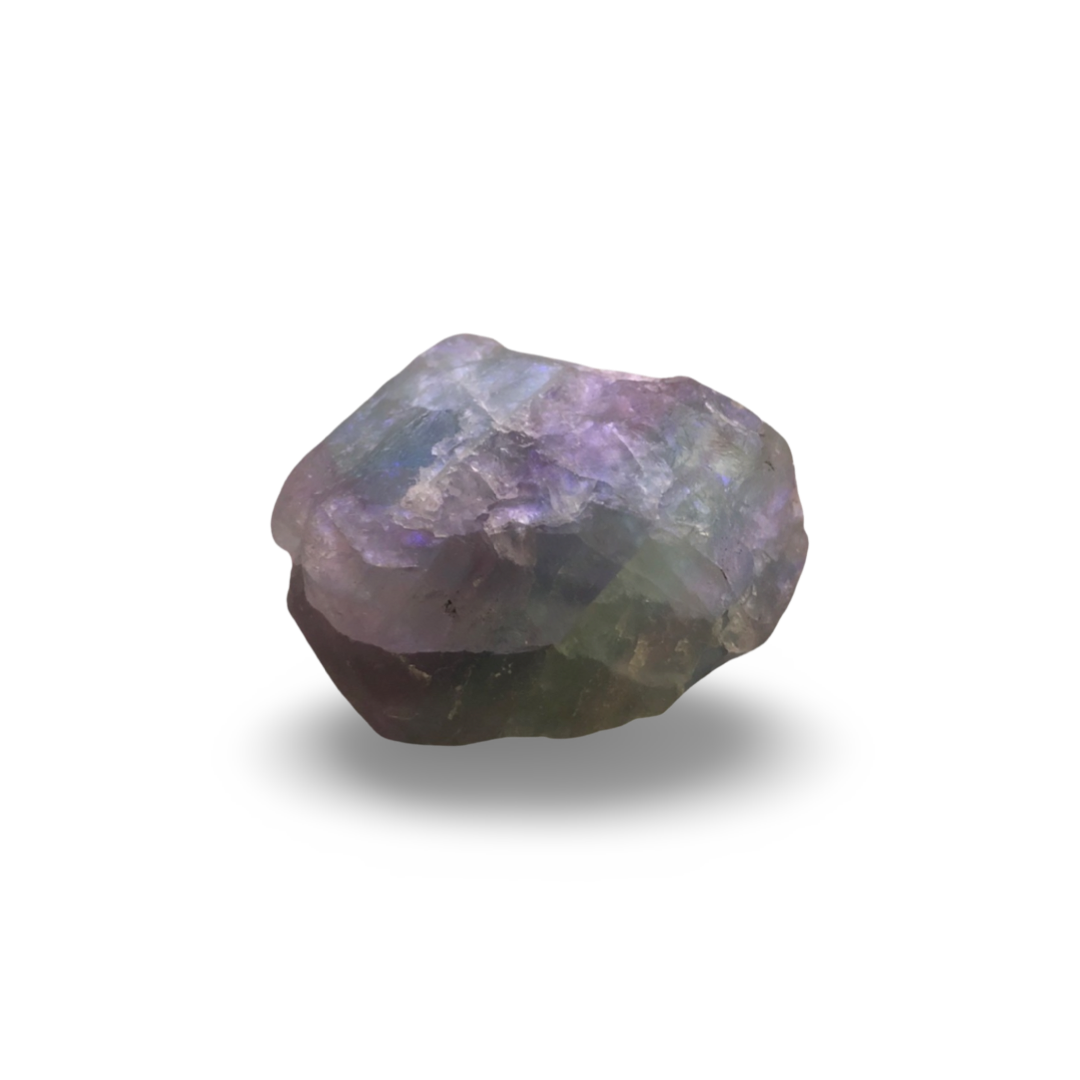 Raw Rainbow Fluorite (4pcs)